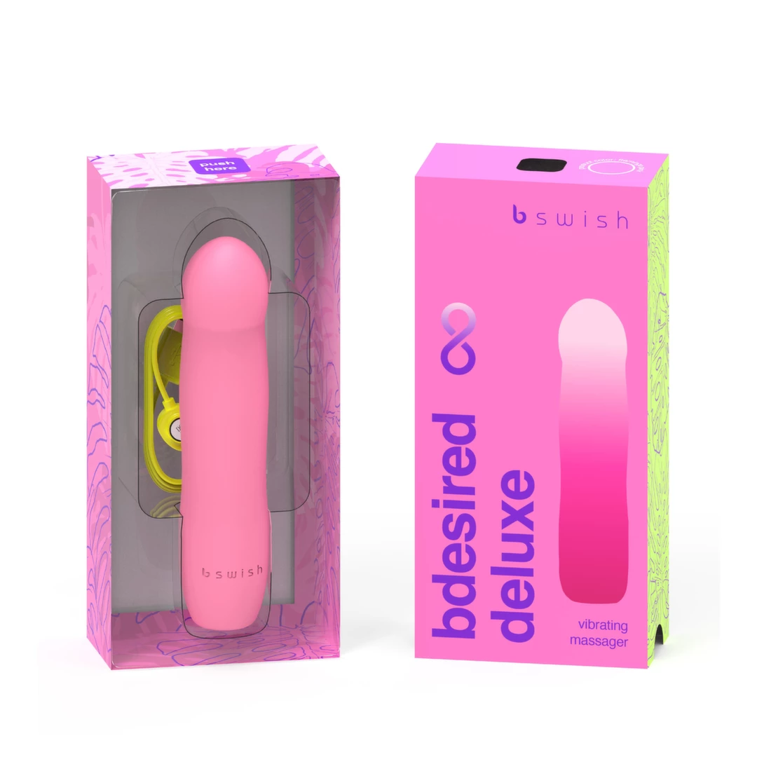 B Swish Bdesired Infinite Deluxe Pink – Wibratory zdobione