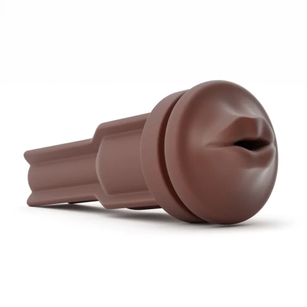 Autoblow AI Ultra Mouth Sleeve Brown combines an ergonomic design for comfortable
