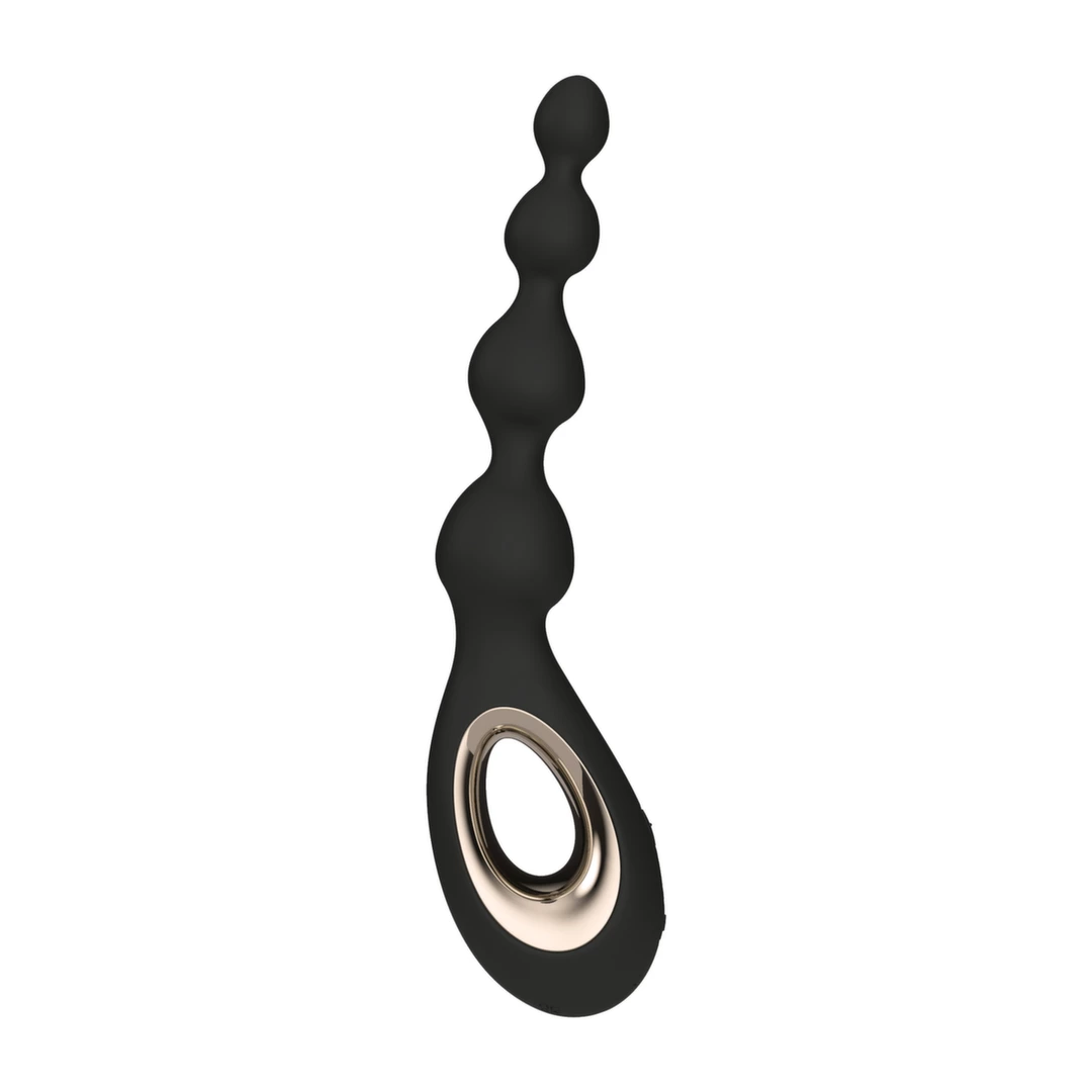 LELO Soraya Beads Black - Innovative Intimate System with Bow-Motion Tech
