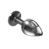 Playboy Pleasure 3-Piece Hematite Anal Plug Set - Graduated Sizes. Butt plug. See functions