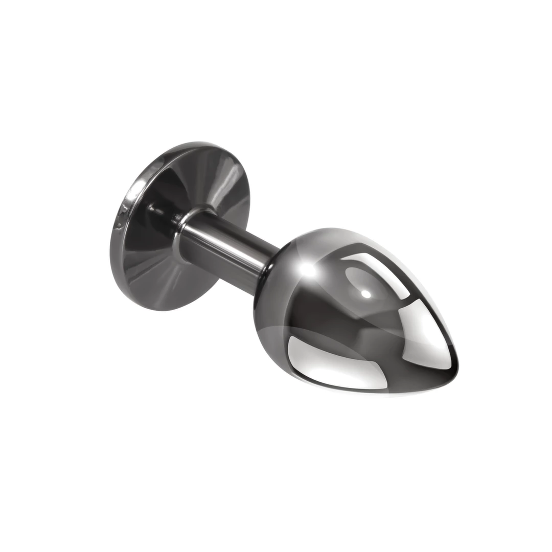 Playboy Pleasure Tux Small Aluminum Plug with Iconic Bunny Base. Butt plug. See functions