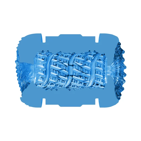 Fleshlight Quickshot Alien Blue Compact Intimate Device. Manual. Product details include functions