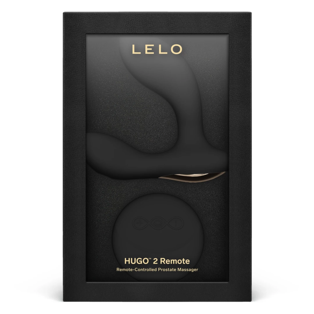 LELO Hugo 2 Black Remote-Controlled Intimate Wellness Device
