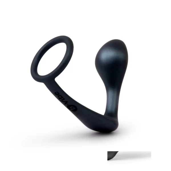 b-Vibe Ringer Intimate Silicone Ring & Plug Green Waterproof Set