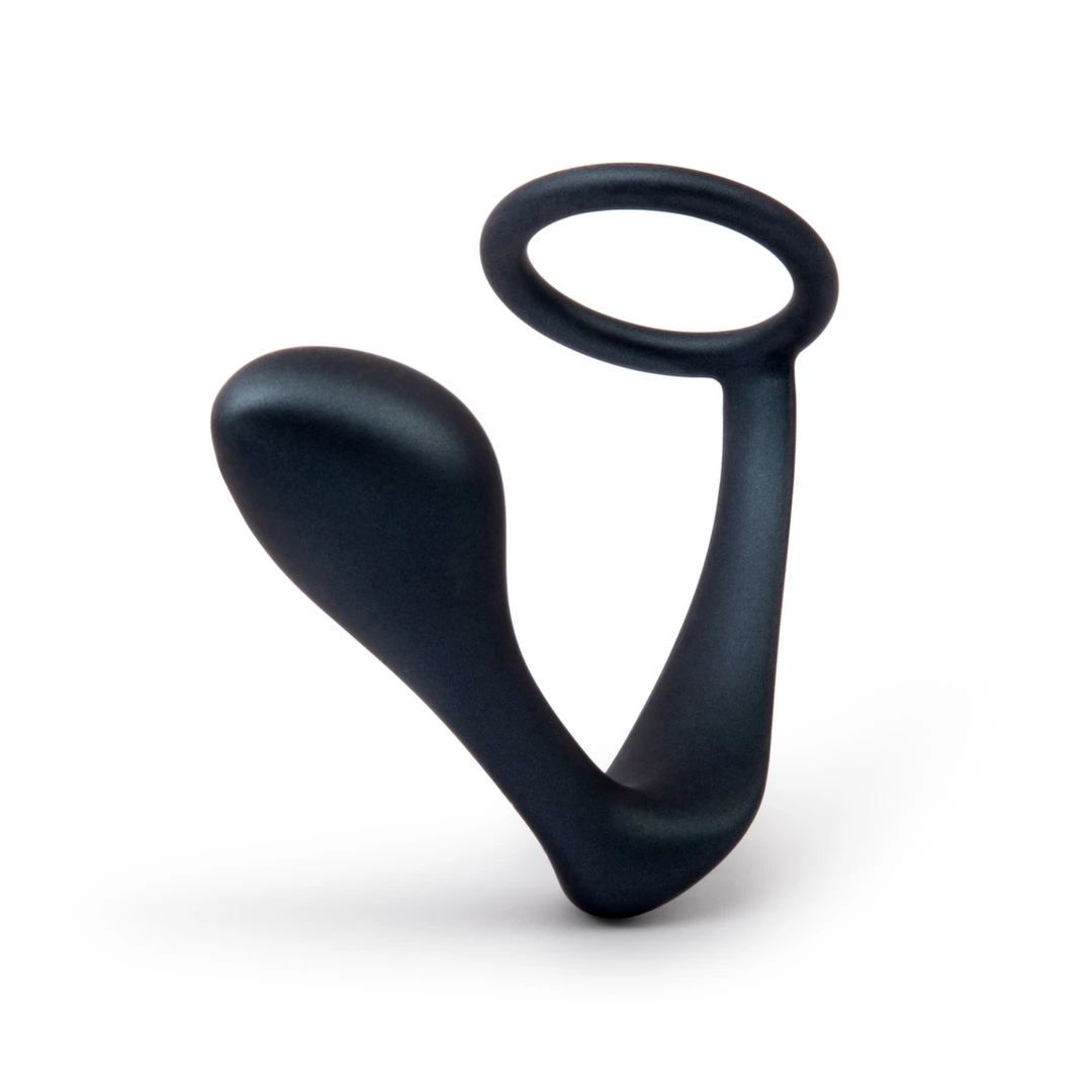 b-Vibe Ringer silikonowy pierÅ›cieÅ„ i anatomiczna wtyczka zielona