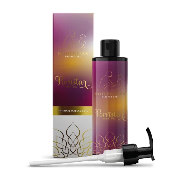 BodyGliss Massage Oil Pornstar Martini Scent 150ml - Exotic Aroma Collection