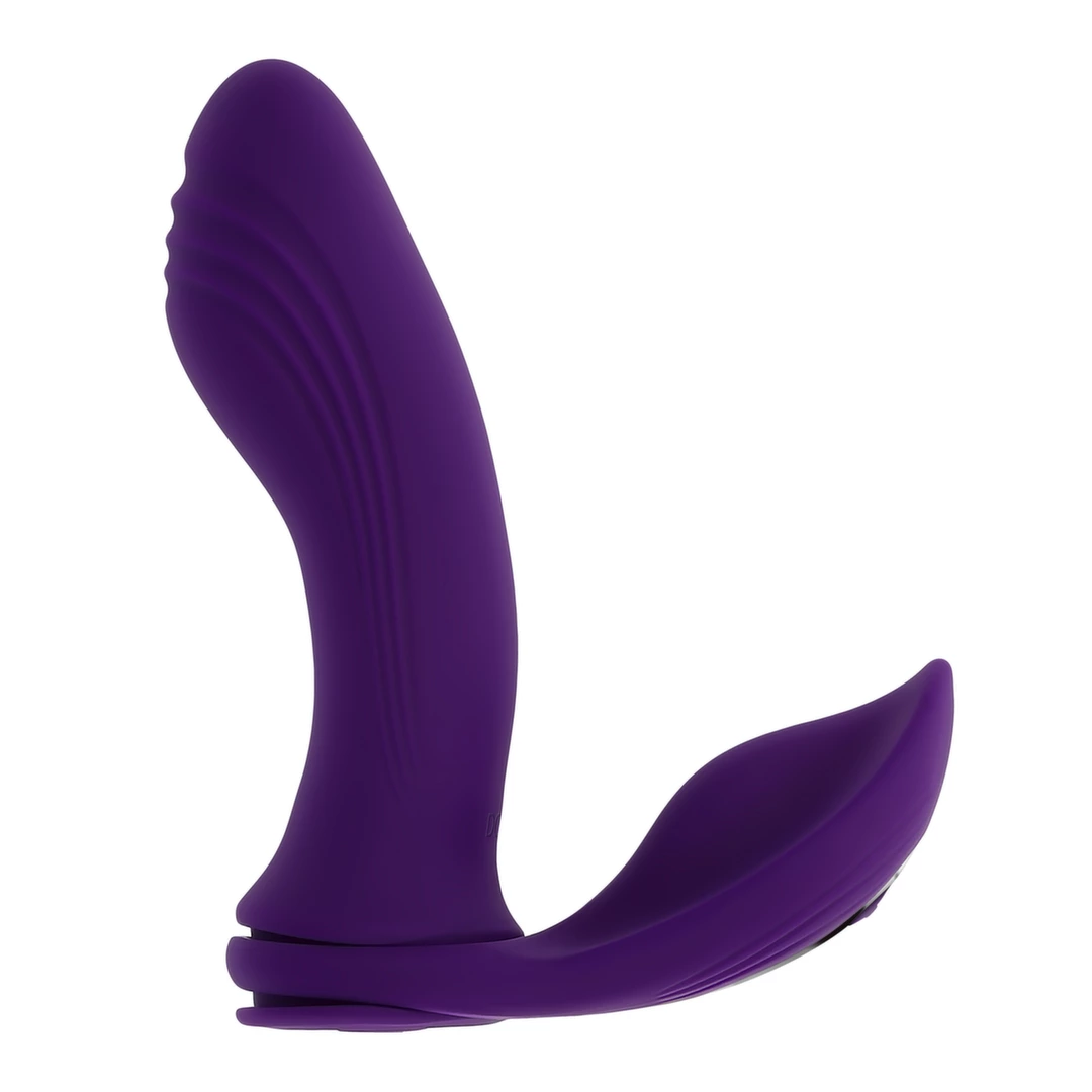 Playboy Mix & Match Purple Multi-Function Vibrating System - Anelma Playboy Pleasure Mix & Match 3w1 Wibrator dla Par Fioletowy - vibraattori