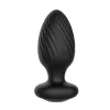 Nexus Tornado Rotating Remote-Control Intimate Plug Black Silicone XL