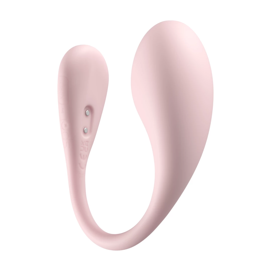 Kiiroo Spot Pink Interactive Wearable with LED Light Ring. App controlled toys. See functions