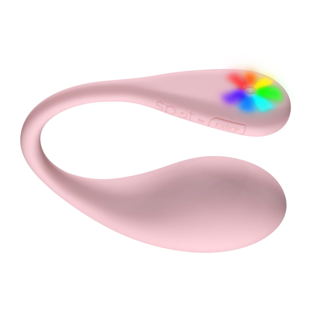 Kiiroo Spot Pink Interactive Wearable with LED Light Ring
