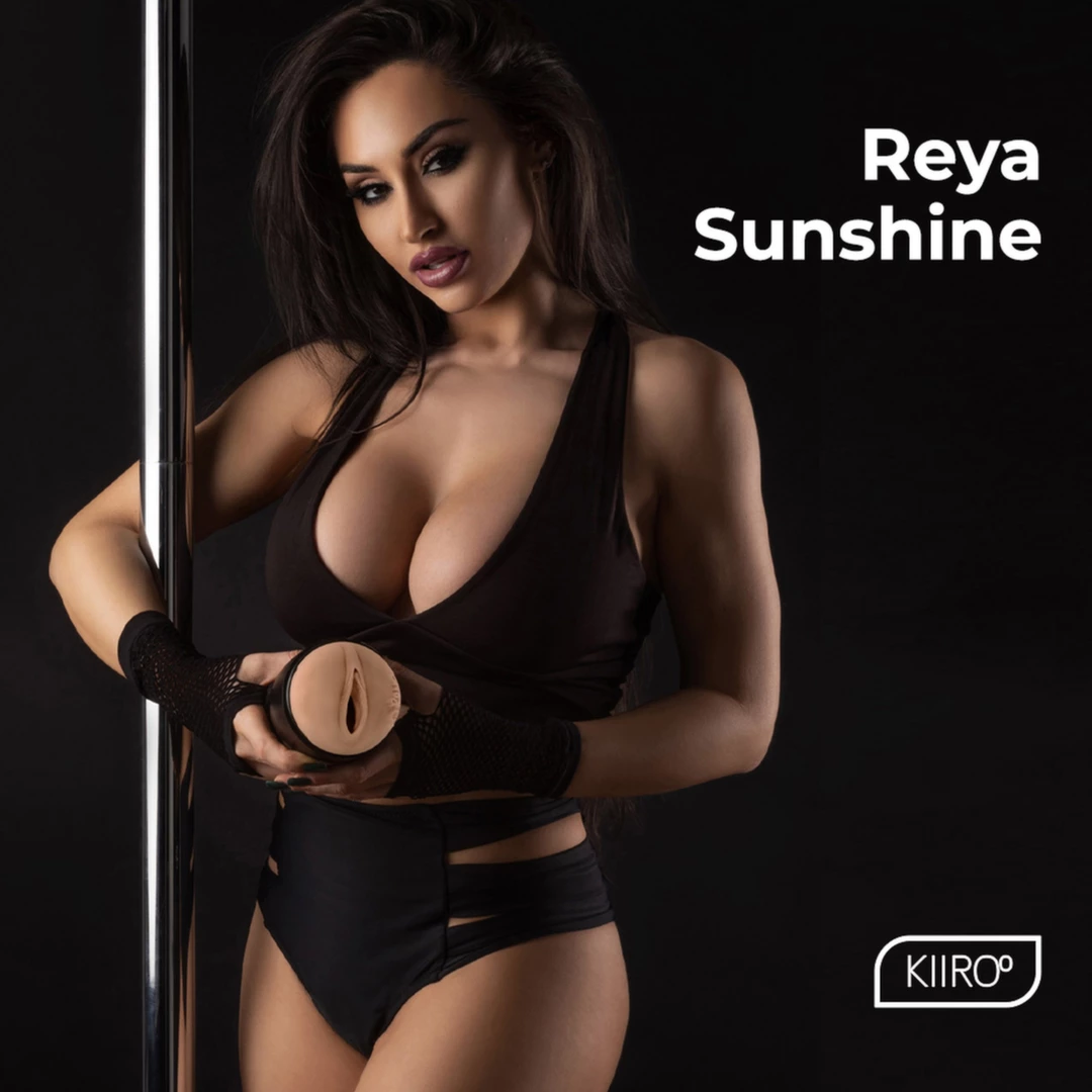 Kiiroo FeelReya Sunshine Black - masturbaattori - Anelma dimensions and care information.