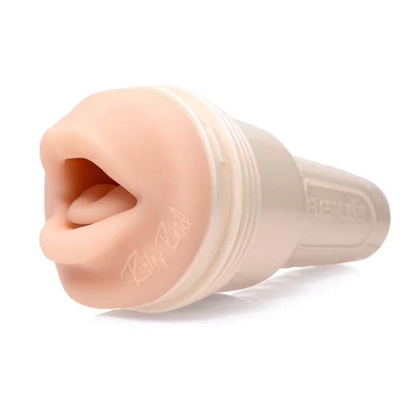 Fleshlight Insomnia Riley Reid Mouth Intimate Machine Beige 24.7cm offers a practical design for comfortable