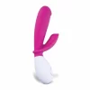 OhMiBod Lovelife Snuggle dwusilnikowy model silikonowy USB - vibraattori
