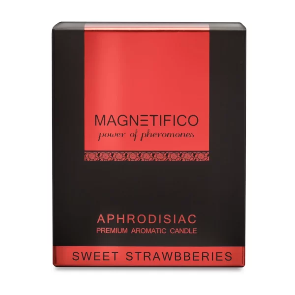 MAGNETIFICO Strawberry Scented Candle 36h Long-Lasting