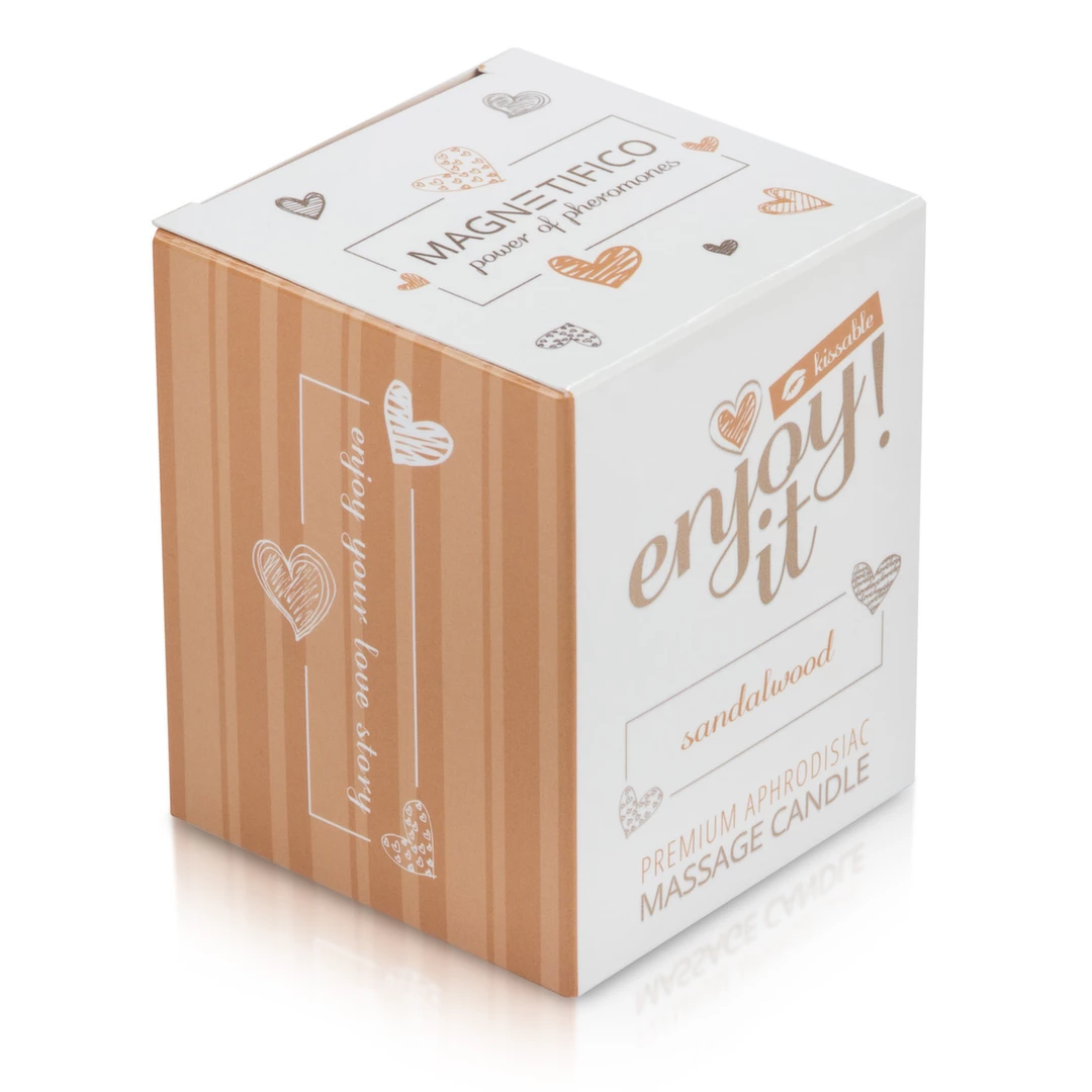 Magnetifico Sandalwood Body Massage Candle with Pheromones 70ml