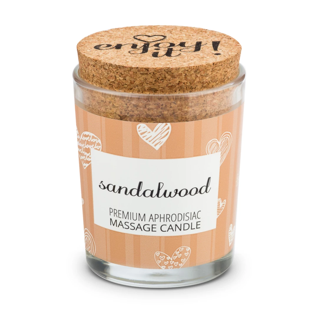 Magnetifico Sandalwood Body Massage Candle with Pheromones
