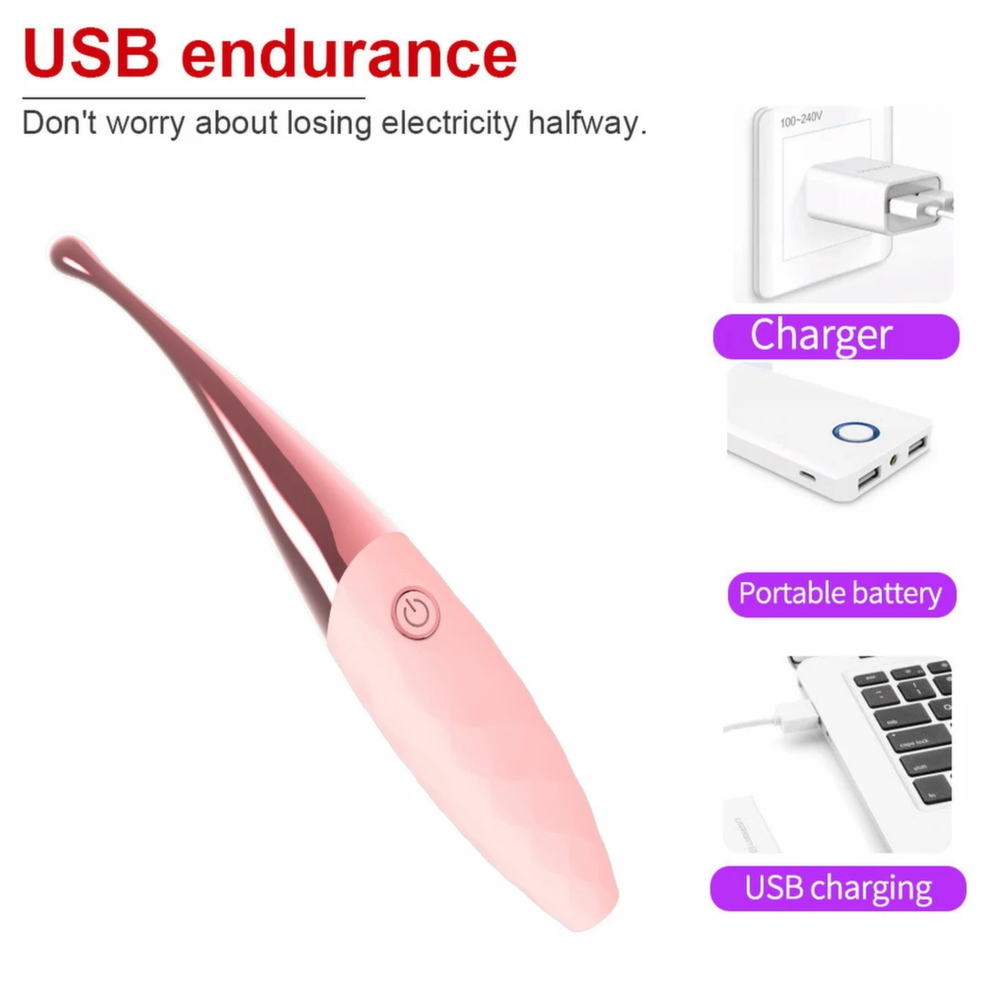 Nana Spot Rose Gold Intimate Massager Waterproof 36 Modes