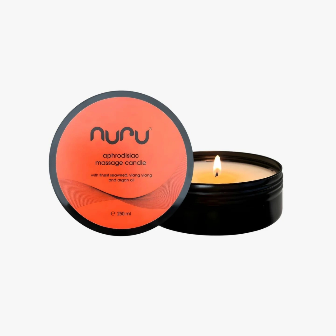 Nuru Massage Candle 200ml Seaweed & Ylang Ylang Aromatic Spa Formula - Anelma Nuru Massage Candle 200ml Seaweed & Ylang Ylang Aromatic Spa Formula