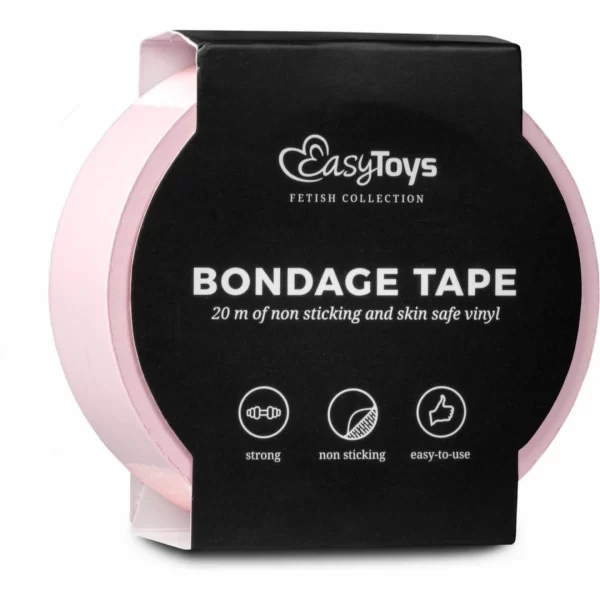 Easytoys Fetish Collection TaÅ›ma do Tworzenia WiÄ…zaÅ„ 20m RoÅ¼owa