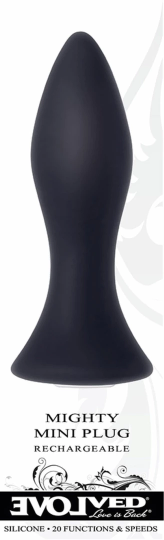 Evolved Novelties Mighty Mini Plug Black
