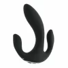 Playboy Triple Threat Black Multi-Motor Intimate Device Silicone. Anal vibrator. See functions