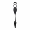 Prostate massager Evolved Novelties Plug & Tug Black Dual Stimulation Silicone System. Prostate massager. See functions