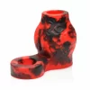 XR Brands Hell Hound Silicone Ball Stretcher Sleeve Red