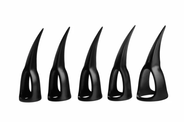 XR Brands Sensory Claw Rings Black Set