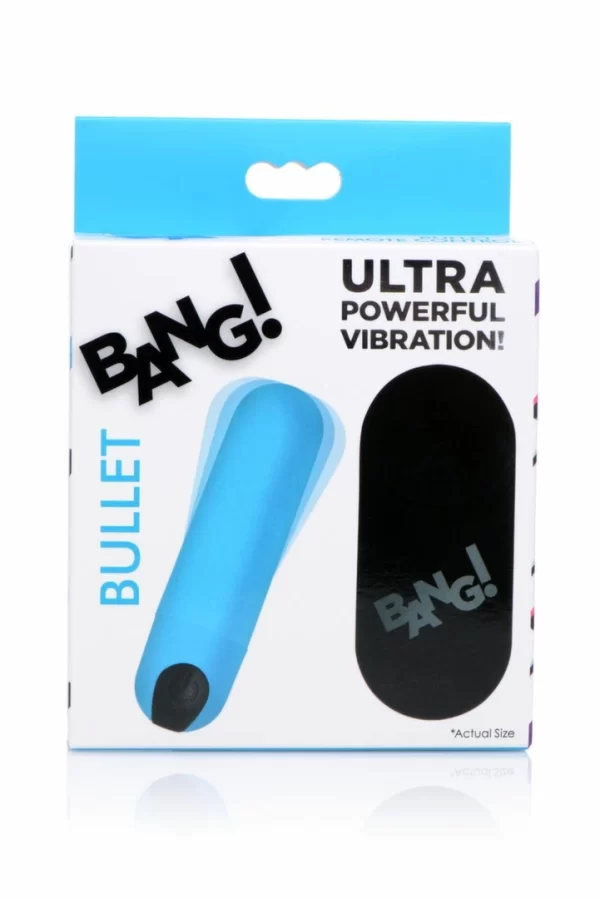 Bang! Bullet Blue - Compact Waterproof Vibrating Device
