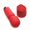 Bloomgasm Pleasure Rose Mini Wand Red