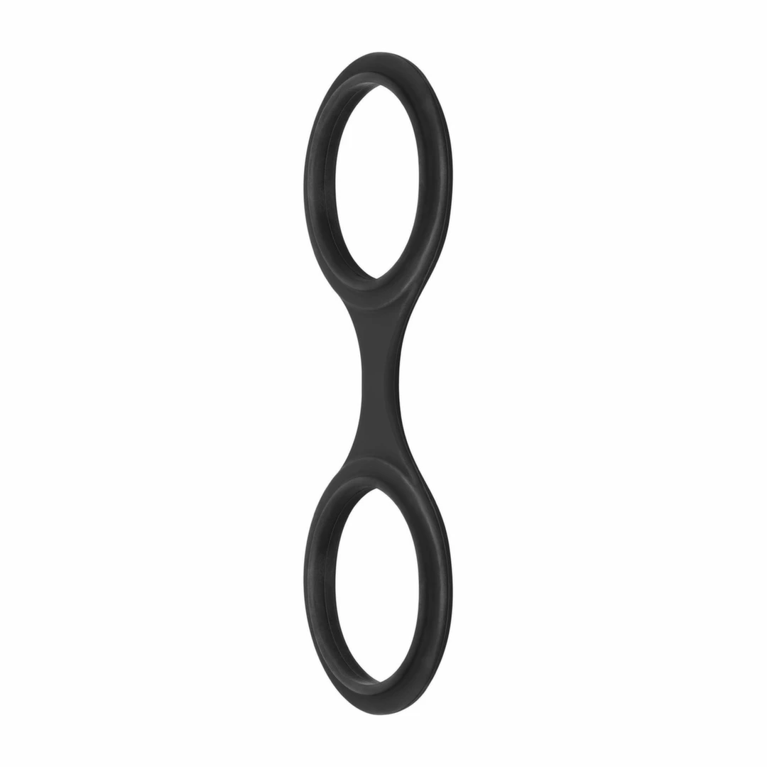 EasyToys Silicone Restraint Handcuffs Black