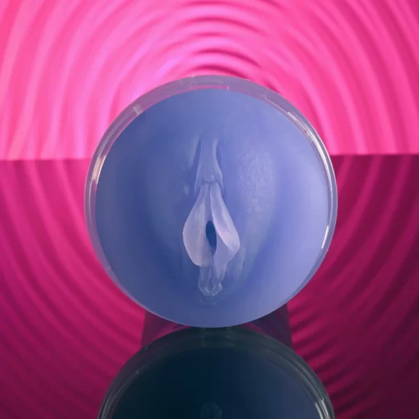 Zero Tolerance Pop On The Glow Intimate Machine Transparent Glow-In-Dark combines flexible elastomer and an ergonomic design in a practical