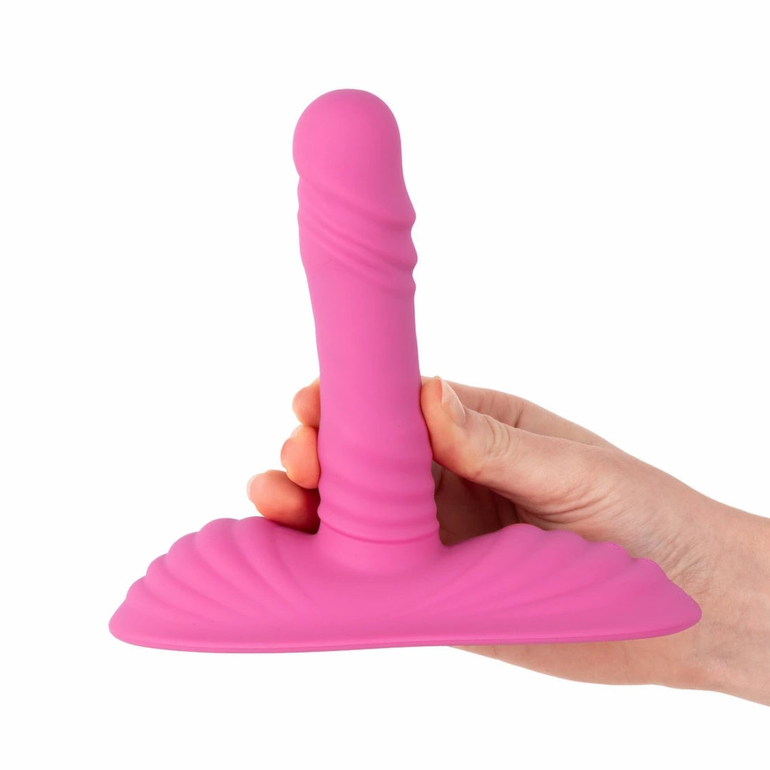 Teazers Thrusting Pad Pink - System z Ruchem i Pilotem Bezprzewodowym - Anelma wibratory