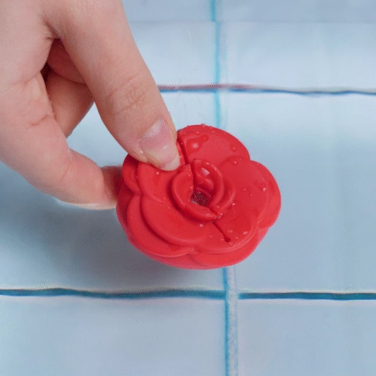 Teazers Vibrating Silicone Nipple Clamps Red