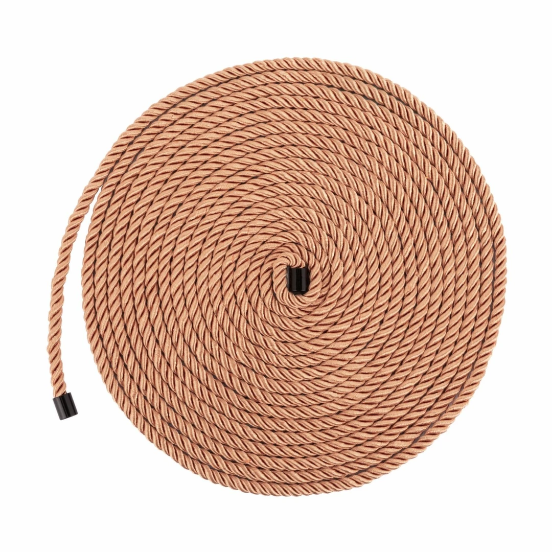 Rosy Gold Rope Set Elegant Luxury Bondage Ropes 8m Soft