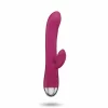 Easytoys Vibe Rabbit Vibrator Raspberry Pink Dual Motor Silicone - Anelma Easytoys Vibe Rabbit Vibrator Raspberry Pink silikonowy - vibraattori