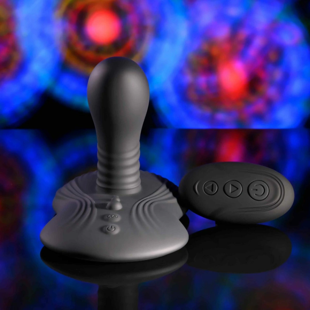 Playboy Sittin' & Spinnin' Ride-On Vibrator Czarny - vibraattori