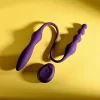 Playboy This & That Double Vibrator fioletowy 10 trybow - vibraattori