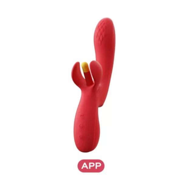 HoneyPlayBox Fortexa Red - Model z Funkcją Rytmicznego Stymulanta A-Spot - Anelma HoneyPlayBox Fortexa Red – Stymulatory łechtaczki