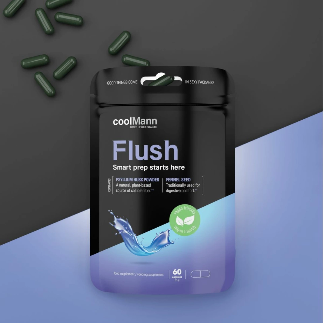 CoolMann Flush Fiber Complex Plant-Based Dietary Supplement - Anelma CoolMann Flush Fiber Complex Plant-Based Dietary Supplement