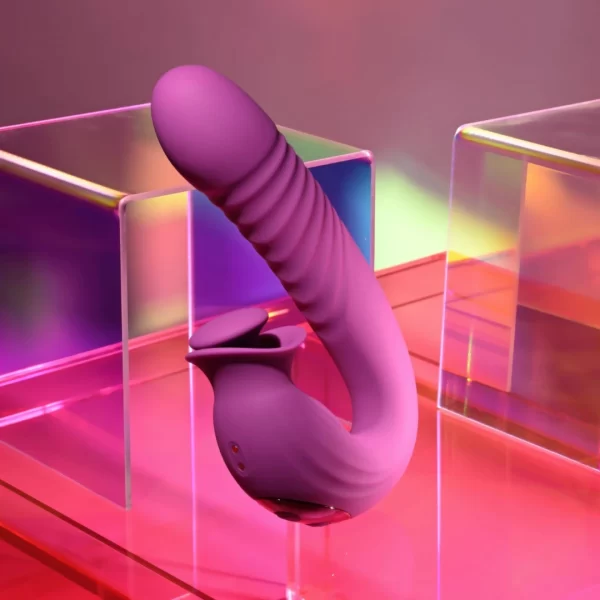 Evolved Deep Ecstasy Rabbit Vibrator Magenta