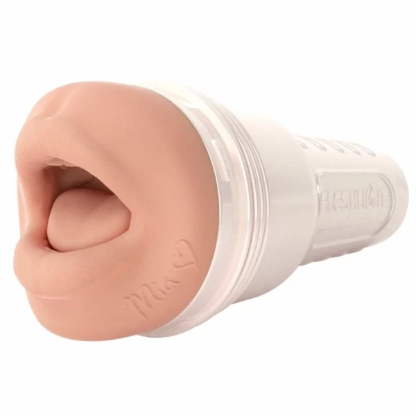 Fleshlight Girls Mia Malkova Headshot Intimate combines soft SuperSkin material and an ergonomic design in a practical