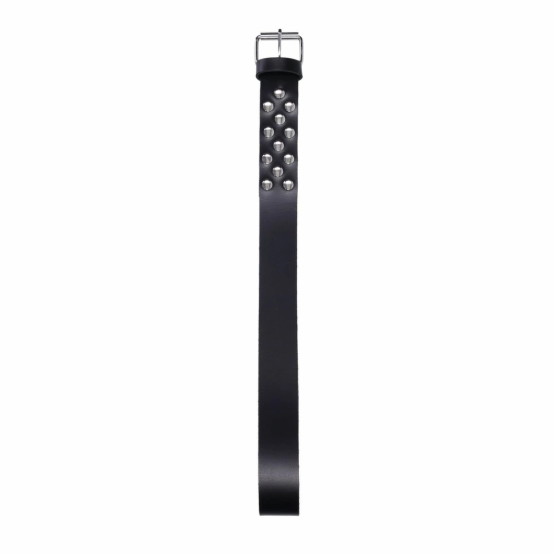Sportsheets Edge Leather Belt Spanker Czarny - Skorzany Pas z KlamrÄ…