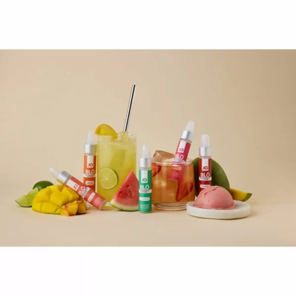 JO BLÅŒ Å»el do Stymulacji Ust Mango Peach 30ml - tropikalny smak