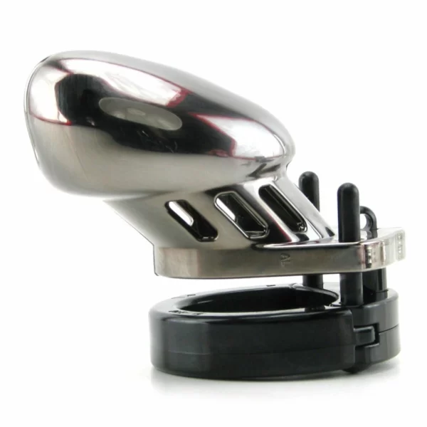 CB-X CB-6000S Chrome 35 mm Secure Polycarbonate Chastity
