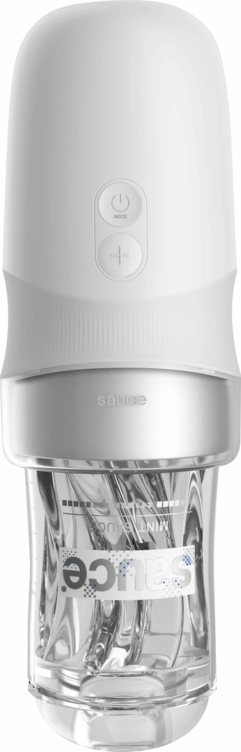 Sauce Extra Sauce White - Automatic Intimate Device with 5D