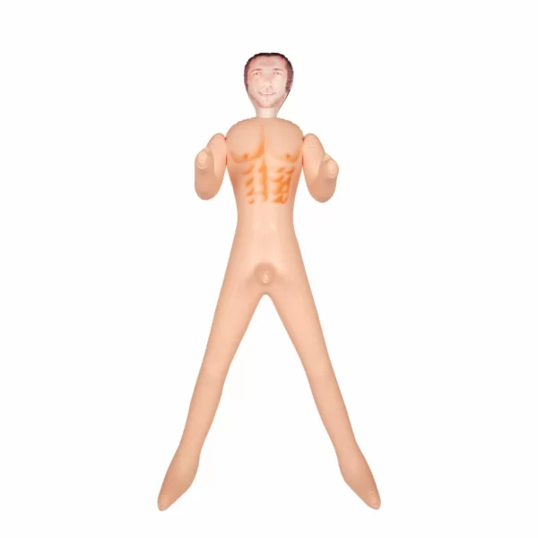 AirDoll David Life-Size Model with Inflatable Intimate System 22cm combines an ergonomic design for comfortable