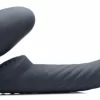 Swirl Black Wireless Strapless Intimate System with Inflatable Ball - Anelma sextoys
