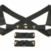 XR Brands Chest Harness z opaskami na ramiona