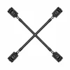 Ouch! Hog Tie Cross Bar Black - System ograniczajÄ…cy z mankietami regulowanymi